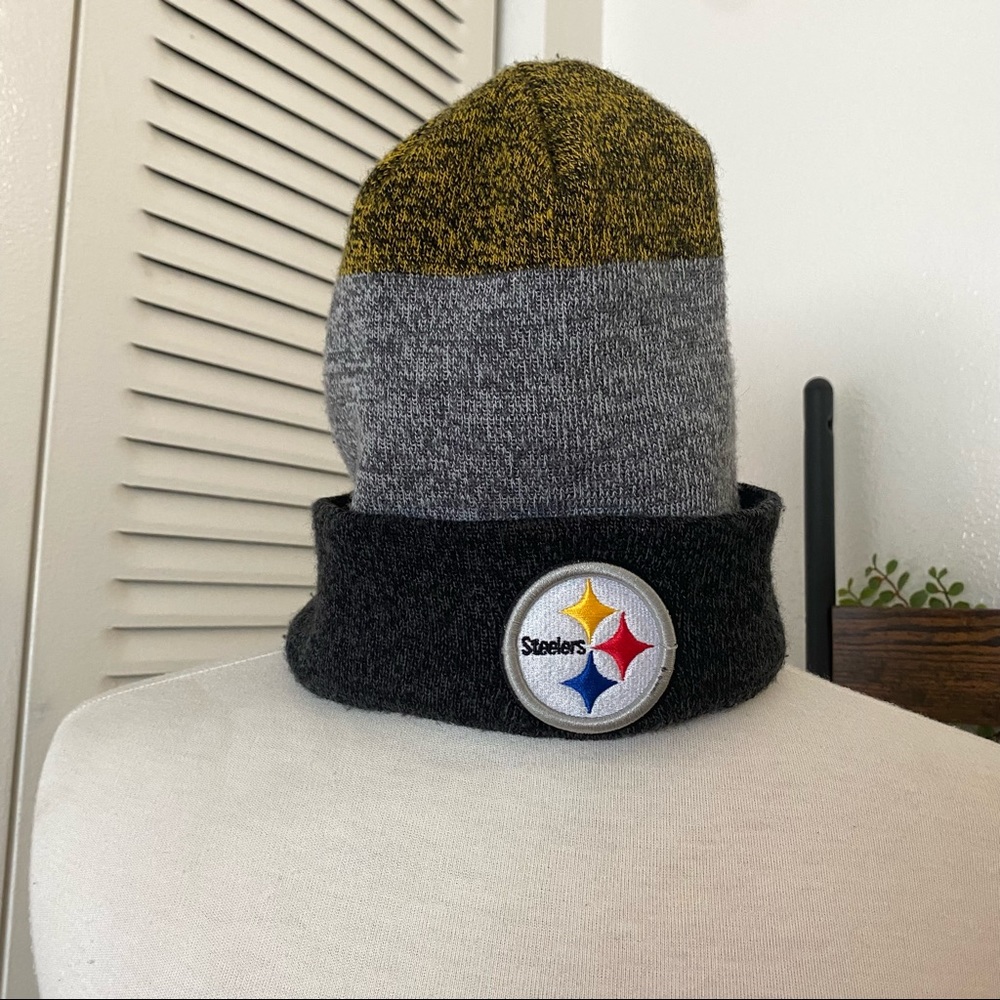 New Era|OS|NFL Steelers Knit Cuffed Beanie